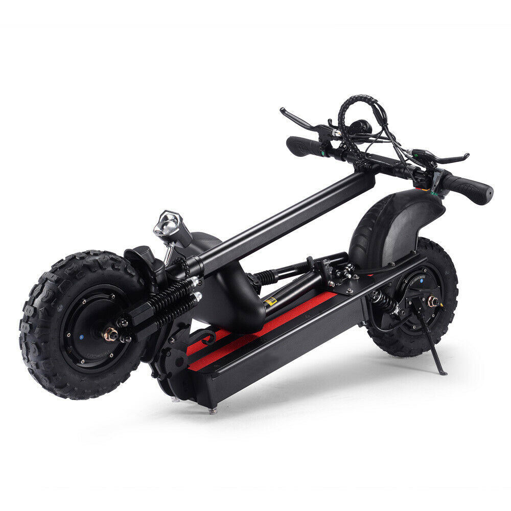 AKEZ 11SQ Dual Motors 1000W 11 Inches Electric Scooter w/ Seat Vacuum ...