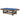 7FT Rome MDF Pool Table Billiard Table Wood Color Blue Felt T&R Sports