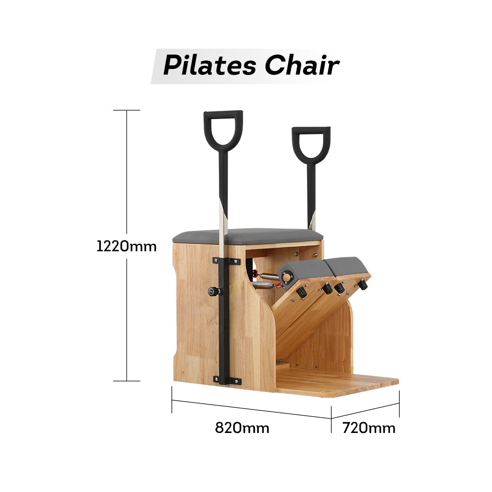 JMQ FITNESS 5-Piece Trapeze Table Reformer Chair Ladder Barrel